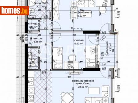Тристаен, 102m² - Апартамент за продажба - 116290731