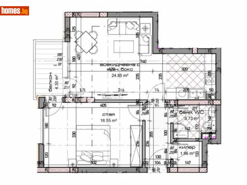 Двустаен, 82m² - Варна, Варна - Апартамент за продажба - АДРЕС НЕДВИЖИМИ ИМОТИ - 116290761