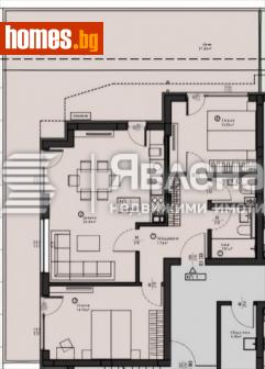 Тристаен, 91m² - Апартамент за продажба - 116291042