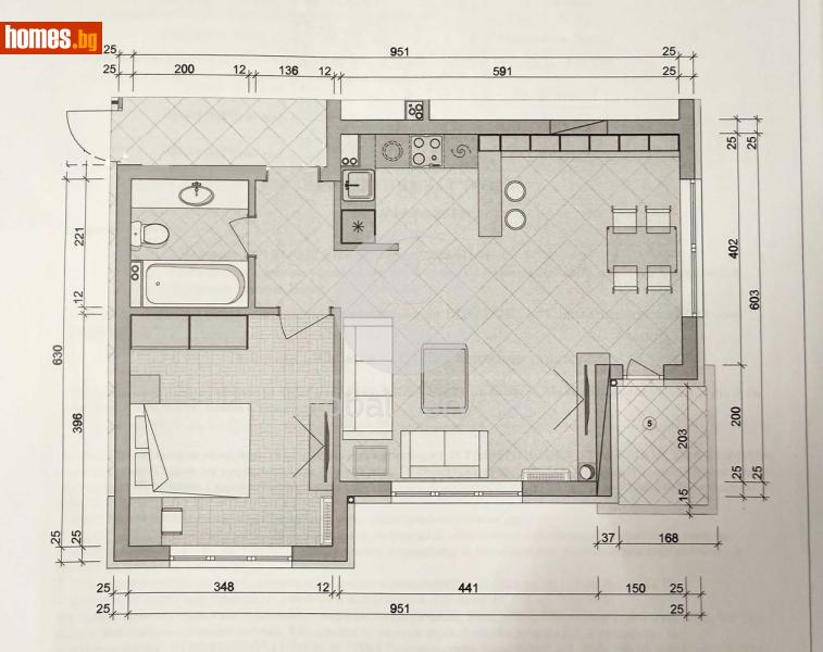 Двустаен, 83m² - Кв. Малинова Долина, София - Апартамент за продажба - Глобъл Сървисиз ООД - 116323745