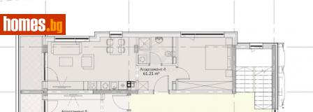 Двустаен, 80m² - Апартамент за продажба - 116343911