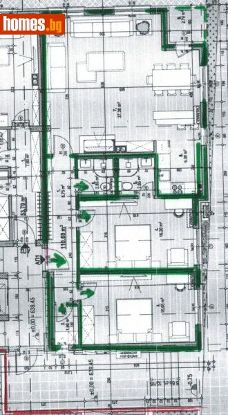 Тристаен, 136m² - София, София - град - Апартамент за продажба - Катани Инженеринг ООД - 116351296