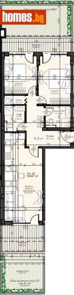 Тристаен, 147m² -  Сарафово, Бургас - Апартамент за продажба - Сарафово Недвижимост - 116356038