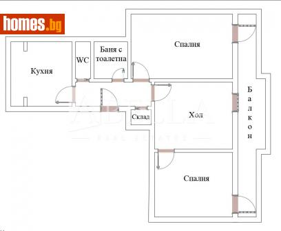 Тристаен, 95m² - Апартамент за продажба - 116356500