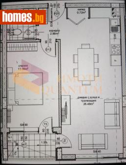 Двустаен, 66m² - Апартамент за продажба - 116368340