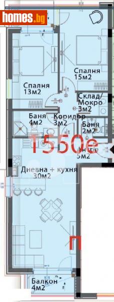 Тристаен, 118m² - Кв. Модерно Предградие, София - Апартамент за продажба - 3mo офис Амалтея - 116372002