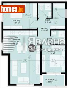Тристаен, 115m² - Апартамент за продажба - 116372677