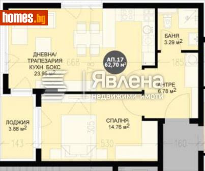 Двустаен, 79m² - Апартамент за продажба - 116372687
