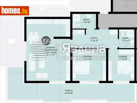 Тристаен, 165m² - Апартамент за продажба - 116372689