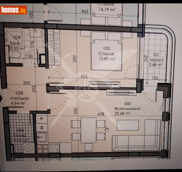 Двустаен, 70m² - Жк. Зона Б19, София - Апартамент за продажба - ЕКС НВД - 116372817