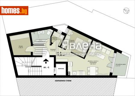 Двустаен, 78m² - Апартамент за продажба - 116393592