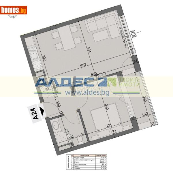 Двустаен, 68m² - Жк. Хаджи Димитър, София - Апартамент за продажба - АЛДЕС НЕДВИЖИМИ ИМОТИ - 116397941