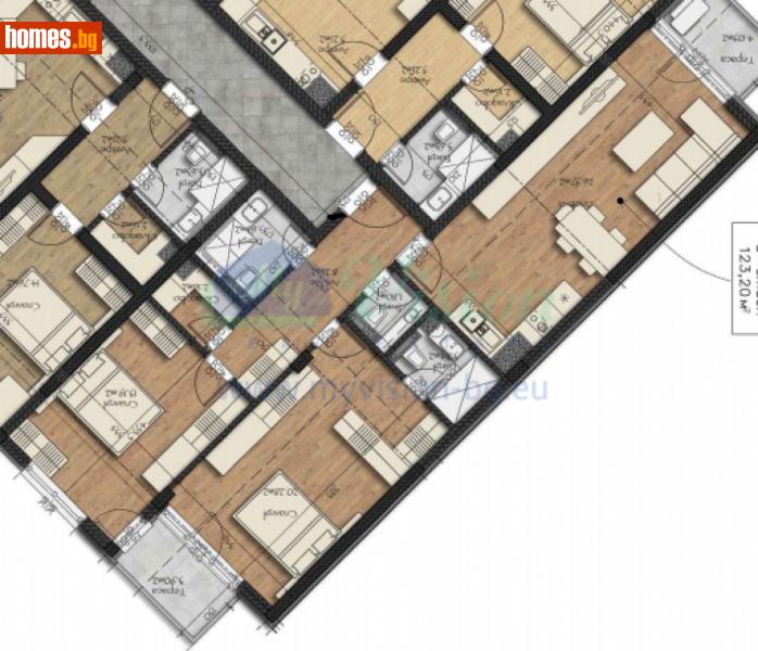 Тристаен, 123m² - Жк. Младост 4, София - Апартамент за продажба - Myvision Real Estate - 116398501