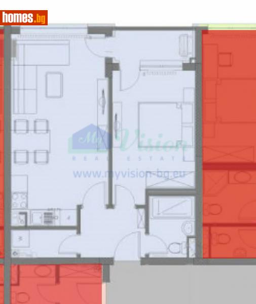 Двустаен, 70m² -  Студентски Град, София - Апартамент за продажба - Myvision Real Estate - 116398564