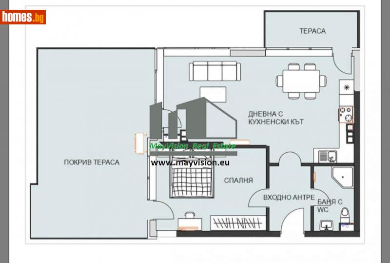 Двустаен, 115m² - Кв. Манастирски Ливади, София - Апартамент за продажба - Myvision Real Estate - 116398836