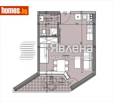 Едностаен, 57m² - Апартамент за продажба - 116413632