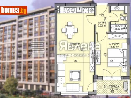 Двустаен, 77m² - Апартамент за продажба - 116413689