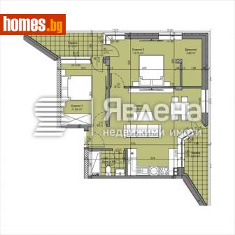 Тристаен, 112m² - Апартамент за продажба - 116428746