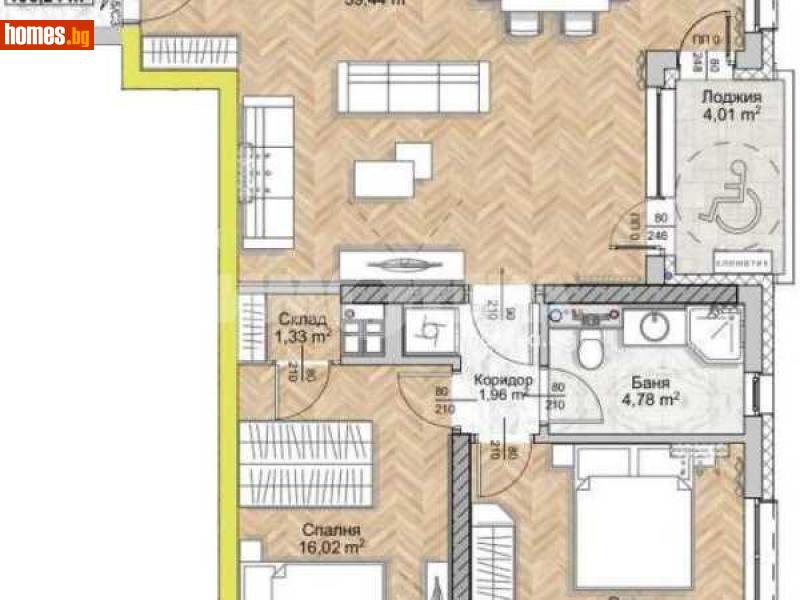 Тристаен, 123m² - Жк. Люлин 8, София - Апартамент за продажба - ИМОТЕКА АД - 116444047