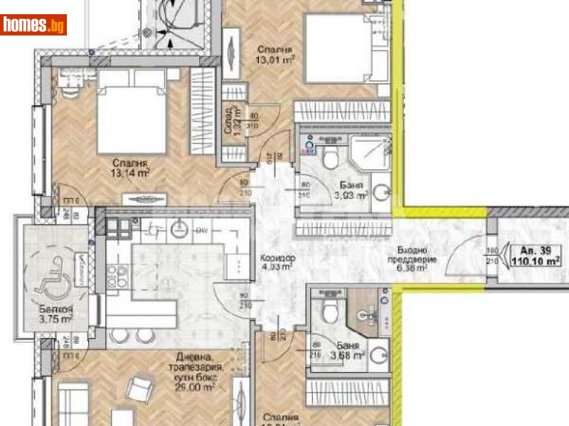 Многостаен, 128m² - Жк. Люлин 8, София - Апартамент за продажба - ИМОТЕКА АД - 116444049