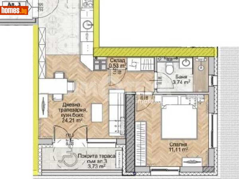 Двустаен, 63m² - Жк. Люлин 8, София - Апартамент за продажба - ИМОТЕКА АД - 116444076