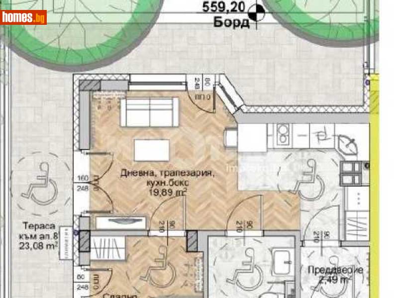 Двустаен, 56m² - Жк. Люлин 8, София - Апартамент за продажба - ИМОТЕКА АД - 116444086