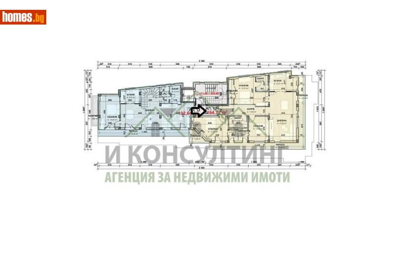 Четиристаен, 187m² - Кв. Манастирски Ливади, София - Апартамент за продажба - I Consulting - 116445473