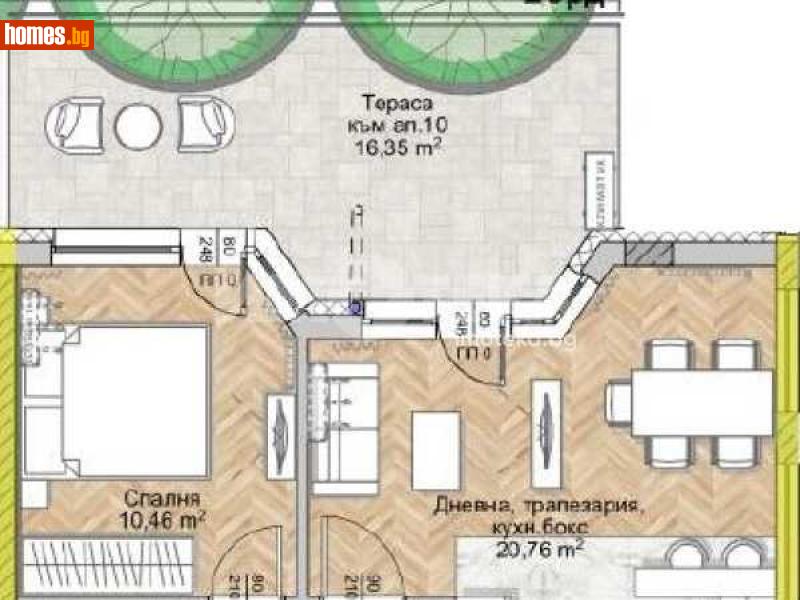 Двустаен, 54m² - Жк. Люлин 8, София - Апартамент за продажба - ИМОТЕКА АД - 116460133