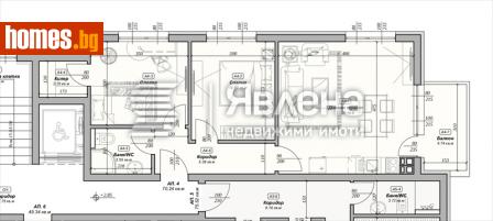 Тристаен, 82m² - Апартамент за продажба - 116485680