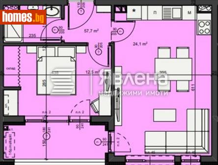 Двустаен, 66m² - Апартамент за продажба - 116485704