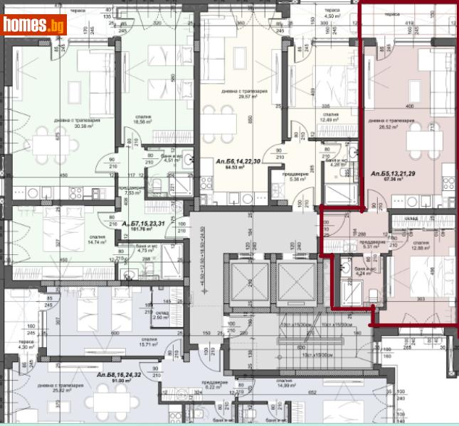 Двустаен, 80m² - Жк. Тракия, Пловдив - Апартамент за продажба - Имоти Мира - 116486563