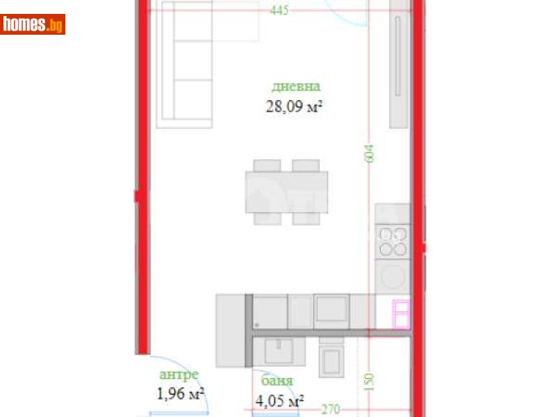 Двустаен, 76m² - Жк. Трошево, Варна - Апартамент за продажба - ИМОТЕКА АД - 116503372