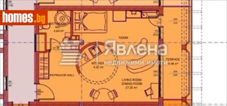 Едностаен, 56m² - Апартамент за продажба - 116505559