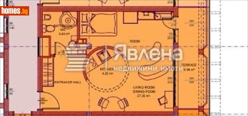 Едностаен, 56m² - Гр.Бяла, Варна - Апартамент за продажба - ЯВЛЕНА - 116505559