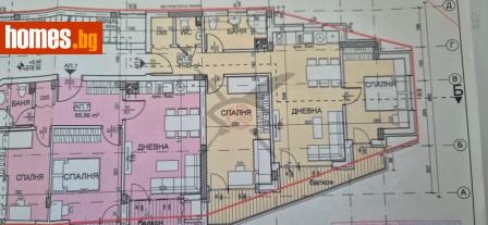 Тристаен, 96m² - Апартамент за продажба - 116506379