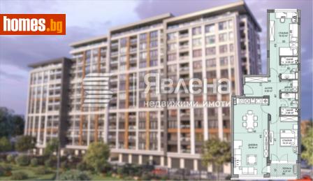 Тристаен, 115m² - Апартамент за продажба - 116509488