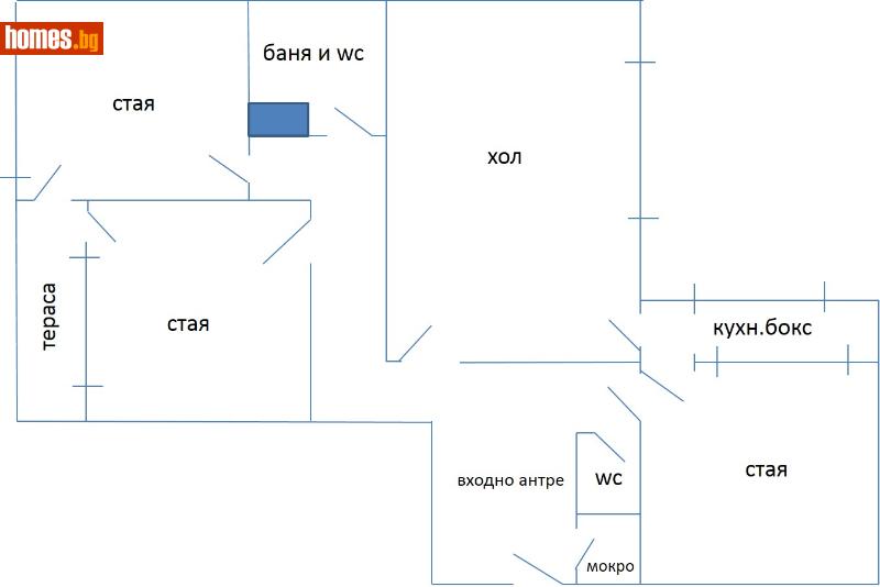 Тристаен, 95m² - Жк. Дружба 2, София - Апартамент за продажба - МЕДЕА Пропърти - 116516457