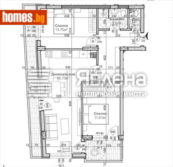 Тристаен, 113m² - Апартамент за продажба - 116516916