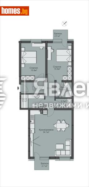 Тристаен, 144m² - Жк. Красно Село, София - Апартамент за продажба - ЯВЛЕНА - 116530850