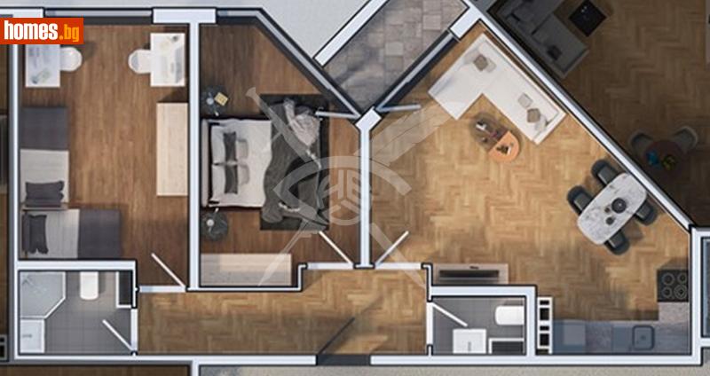 Тристаен, 115m² - Жк. Дружба 1, София - Апартамент за продажба - ЕКС НВД - 116531746