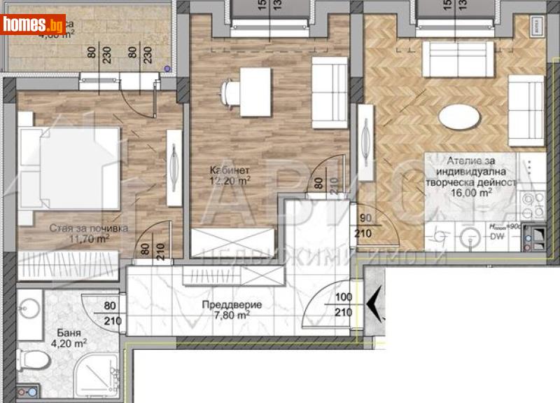 Тристаен, 69m² - Жк. Овча Купел, София - Апартамент за продажба - Ависта офис Експерт - 116539916