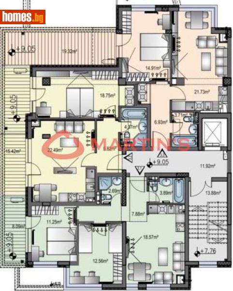 Двустаен, 96m² - Кв. Кръстова Вада, София - Апартамент за продажба - МАРТИНС Риелторс - 116541639