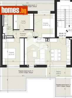 Четиристаен, 107m² - Апартамент за продажба - 116543612