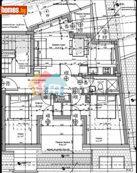 Тристаен, 110m² -  Христо Ботев, Варна - Апартамент за продажба - НИКИ ХАУС ООД - 116547753