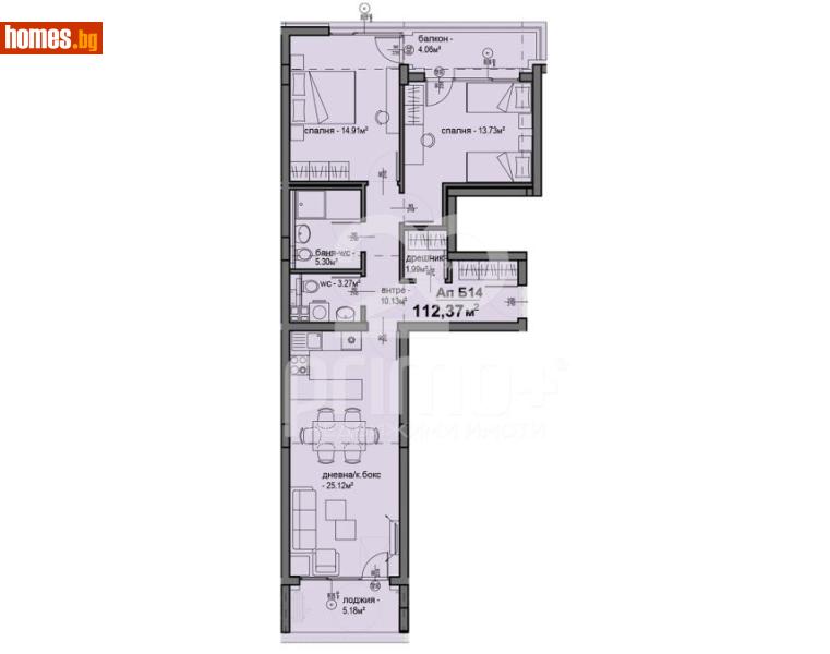 Тристаен, 112m² - Жк. Люлин 5, София - Апартамент за продажба - Примо Плюс - 116548364