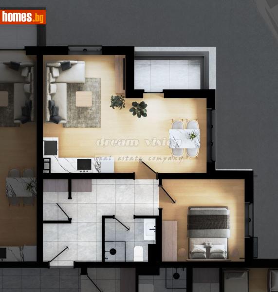 Двустаен, 68m² - Жк. Дружба 2, София - Апартамент за продажба - ДРИЙМ ВИЖЪН НЕДВИЖИМИ ИМОТИ - 116552738