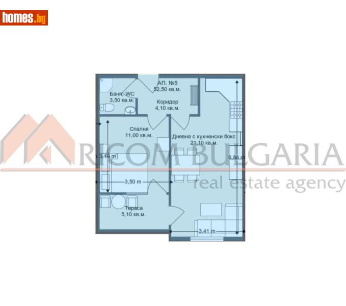 Двустаен, 61m² - Кв. Бриз, Варна - Апартамент за продажба - РИКОМ БЪЛГАРИЯ ЕООД - 116559244