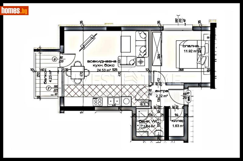 Двустаен, 68m² - Жк. Младост, Варна - Апартамент за продажба - Invest Time - 116573701
