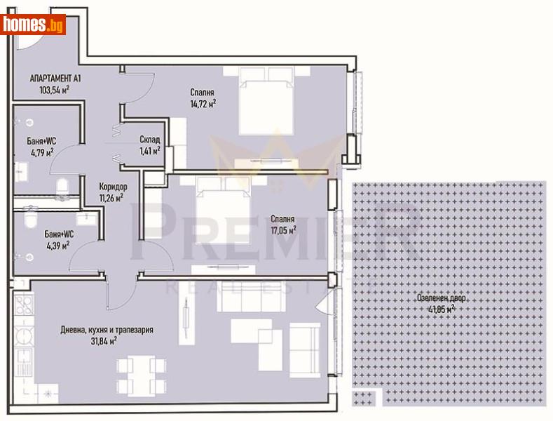 Тристаен, 127m² - Жк. Младост 4, София - Апартамент за продажба - ИМОТИ ПРЕМИЕР - 116585107