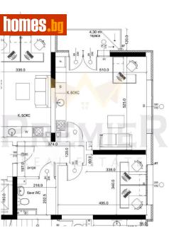 Двустаен, 76m² - Апартамент за продажба - 116585769